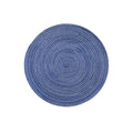 Sets de table tressés ronds – Décoration de table élégante