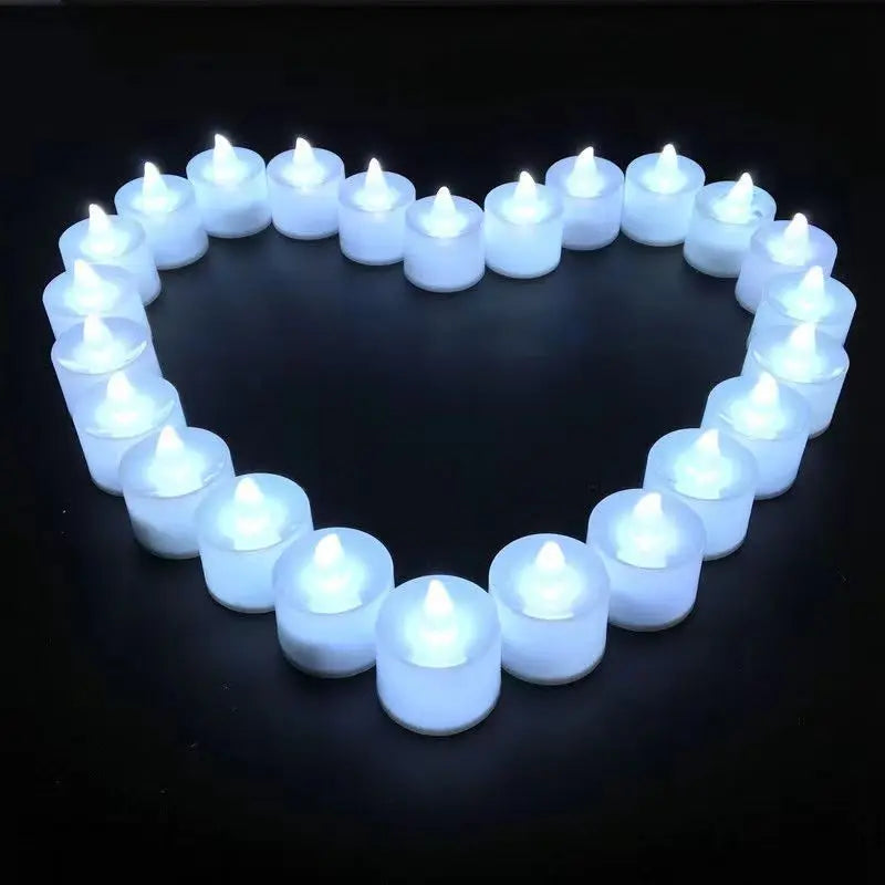 Bougies chauffe-plat LED sans flamme – Ambiance chaleureuse