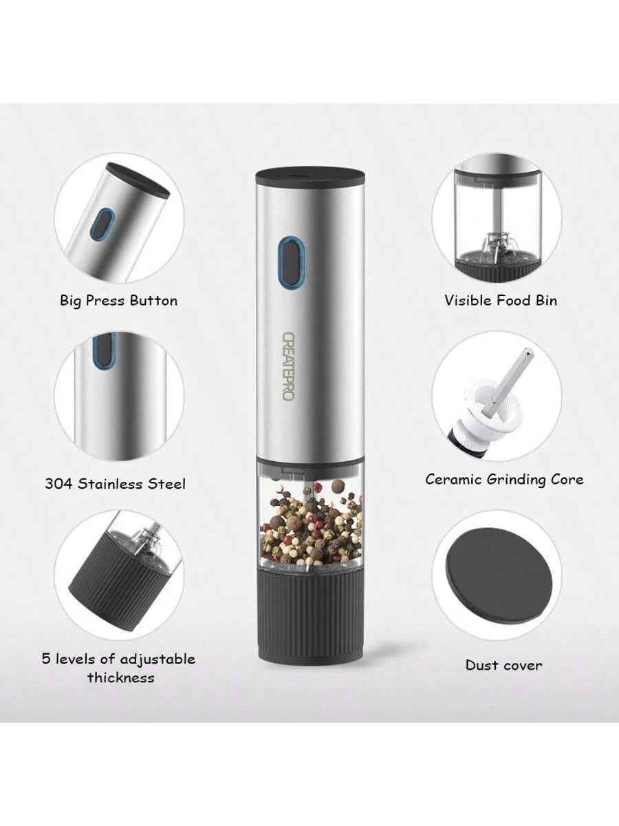 Moulins à sel et poivre électriques – Rechargeables