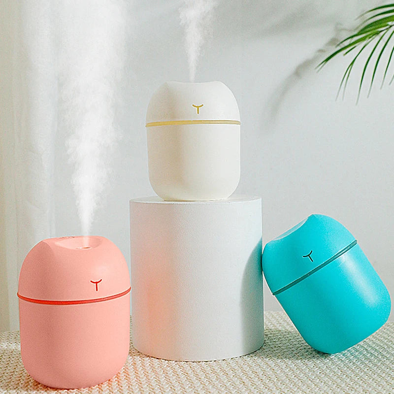 Mini humidificateur USB – Brume & lumière d’ambiance