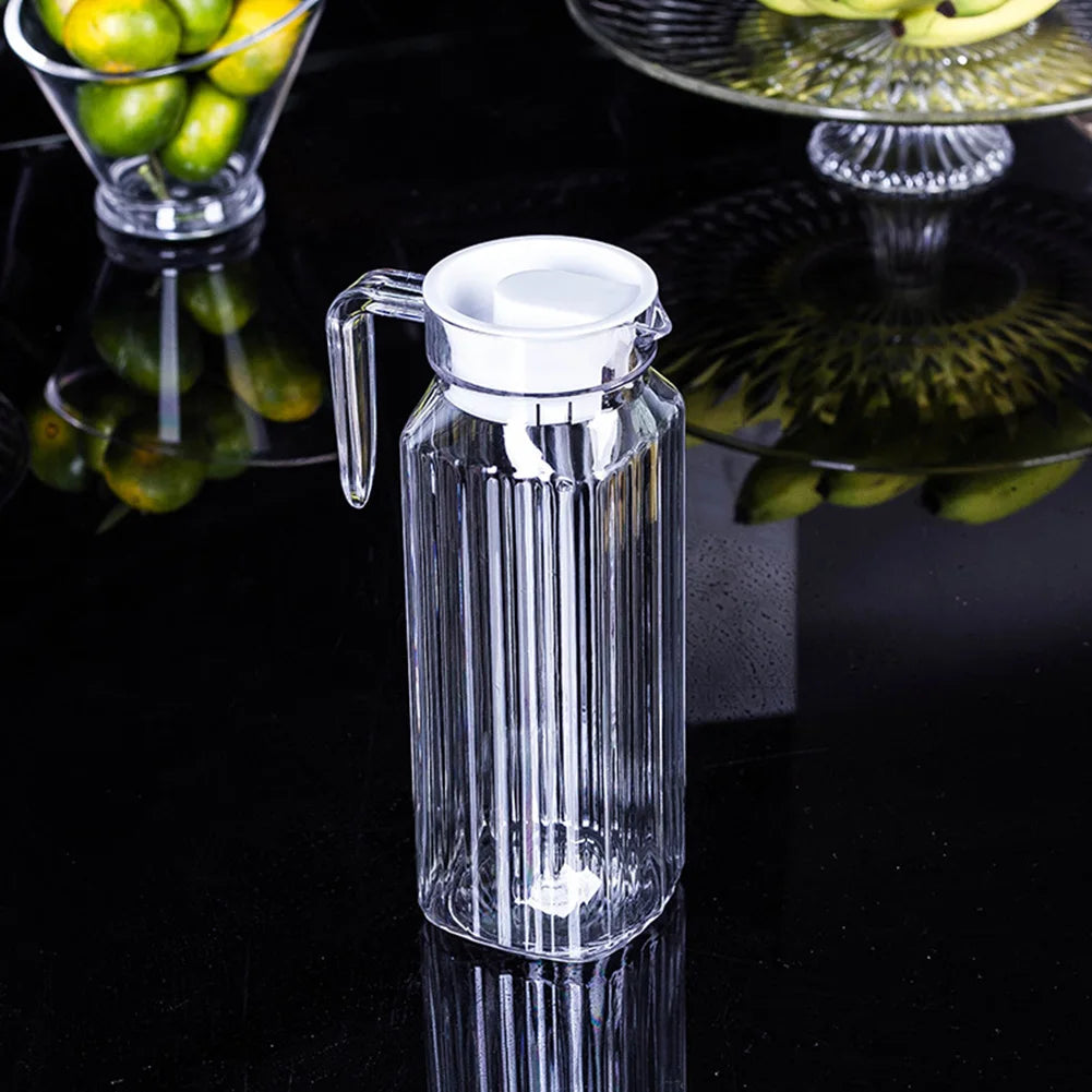Carafe à eau 1,1 L – Pichet transparent pour réfrigérateur