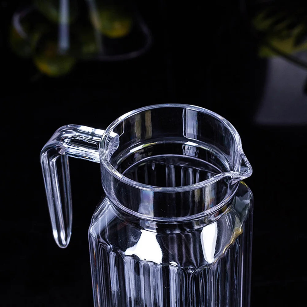 Carafe à eau 1,1 L – Pichet transparent pour réfrigérateur
