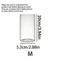 Bougeoir en verre transparent – Élégance minimaliste