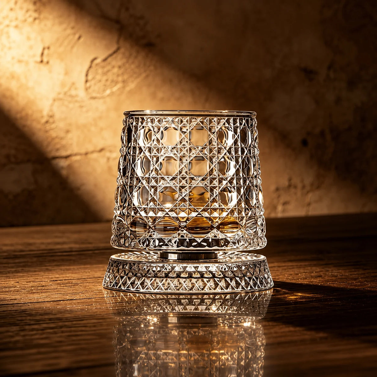 Verre à whisky rotatif 280 ml – Cristal & design élégant