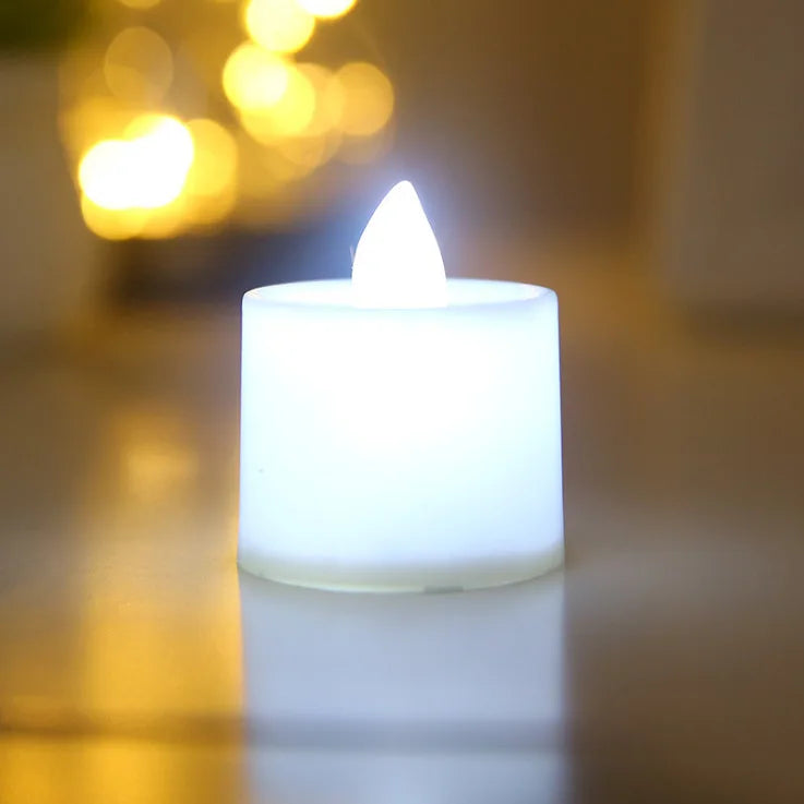 Bougies chauffe-plat LED sans flamme – Ambiance chaleureuse
