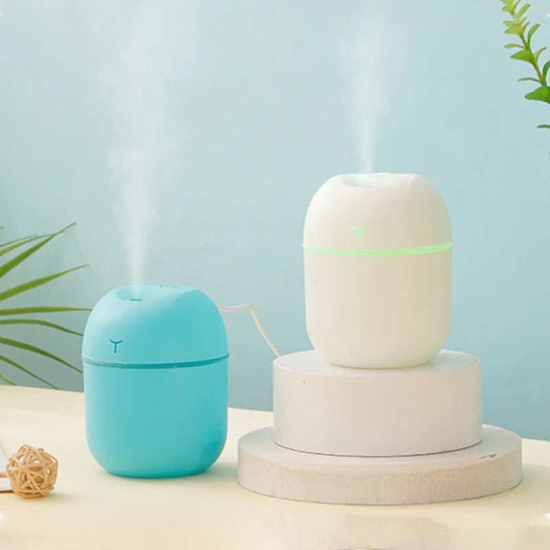 Mini humidificateur USB – Brume & lumière d’ambiance