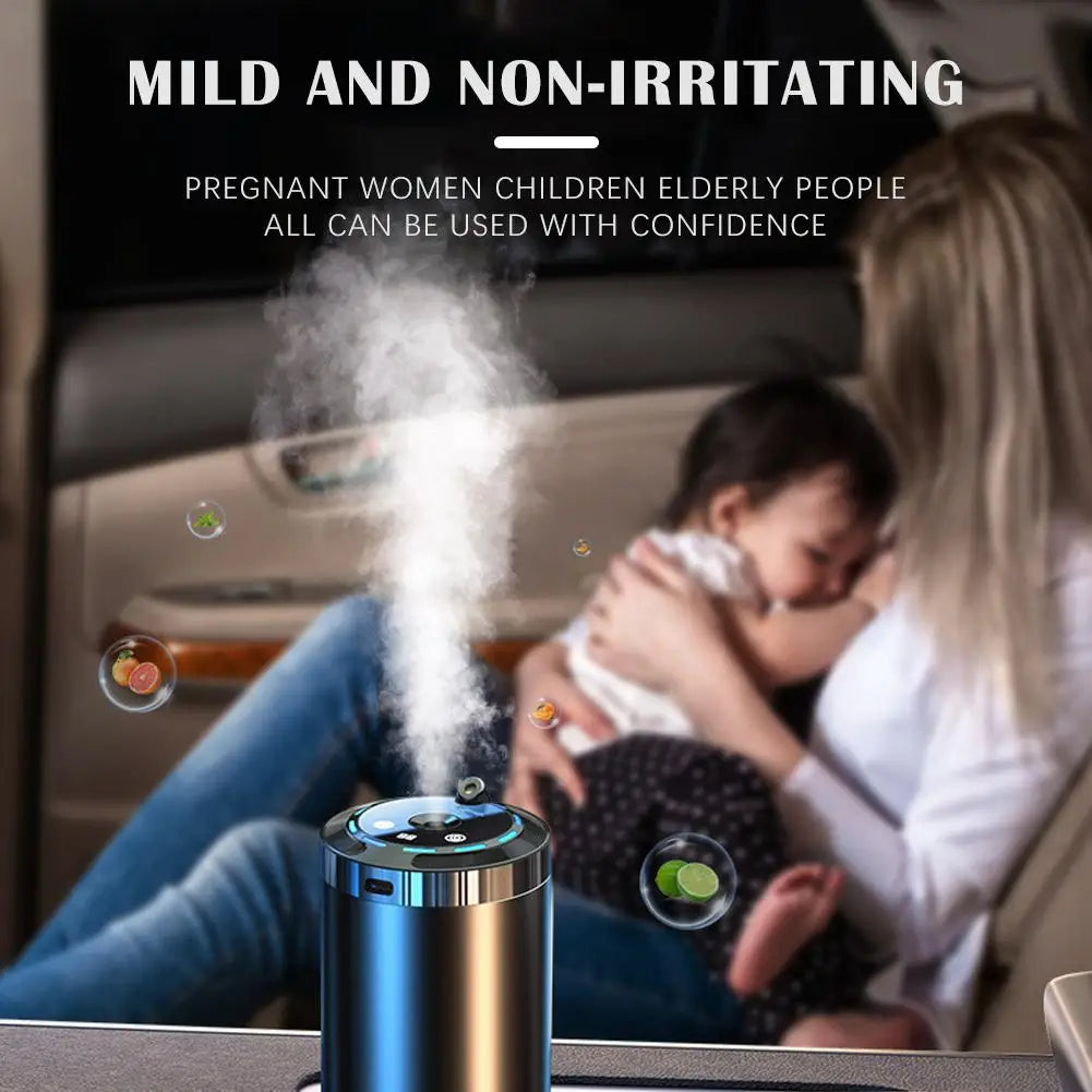 Diffuseur de parfum pour voiture – Brume & ambiance