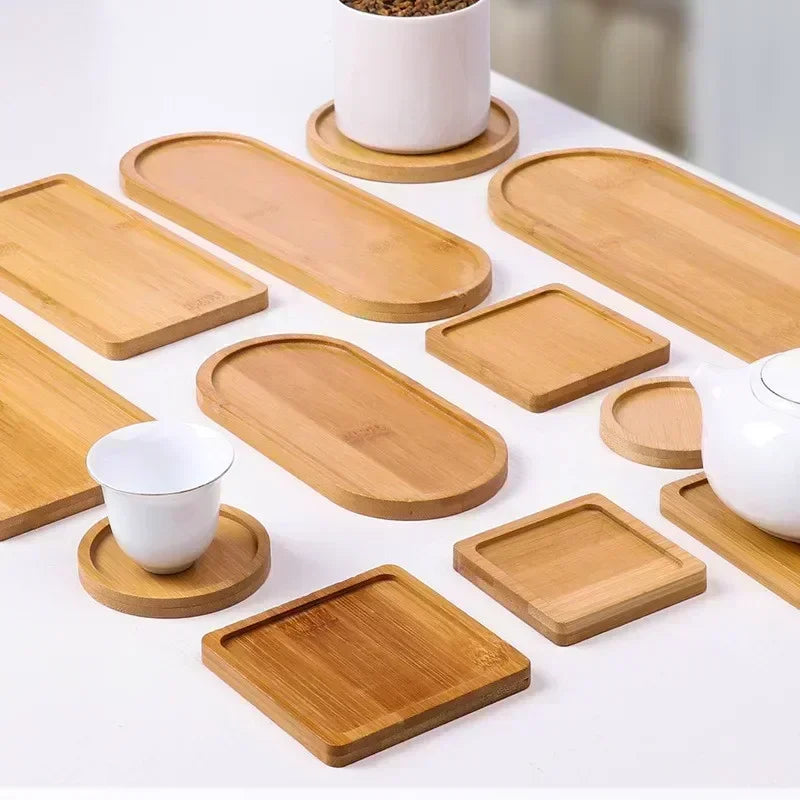 Plateau en bambou multifonction – Naturel & élégant