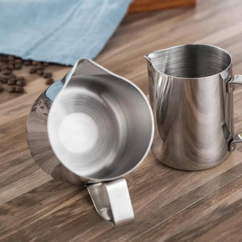 Pichet à lait inox pour café – Mousseur & Latte Art