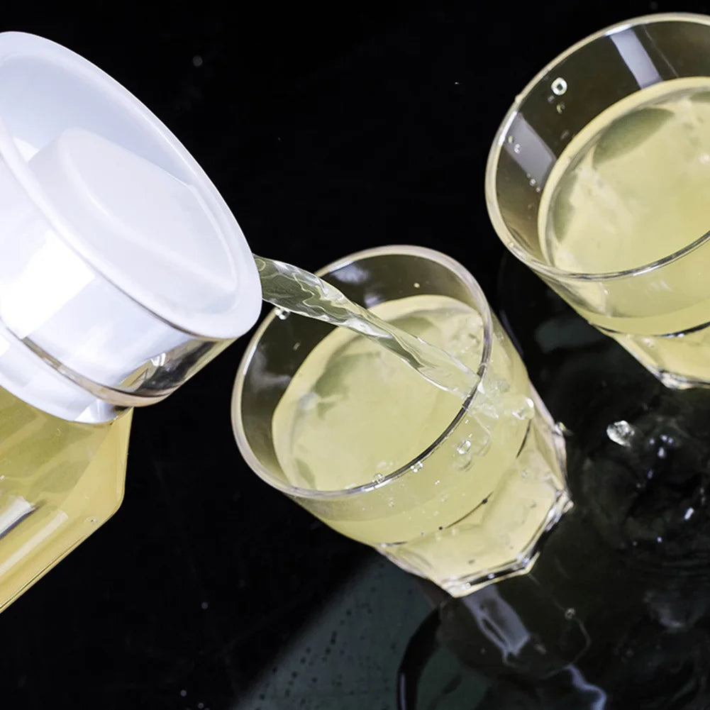 Carafe à eau 1,1 L – Pichet transparent pour réfrigérateur