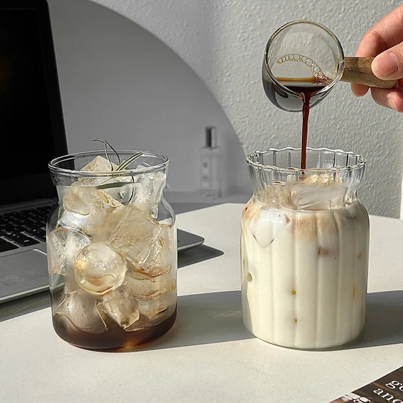 Verres en verre design – Pour café, boissons & apéritifs