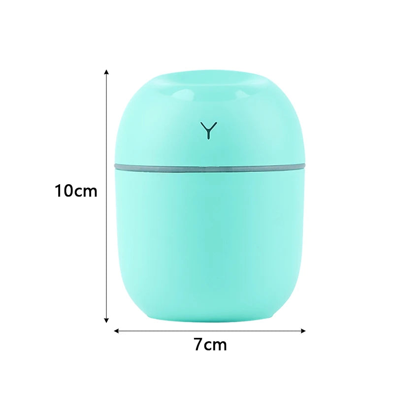 Mini humidificateur USB – Brume & lumière d’ambiance